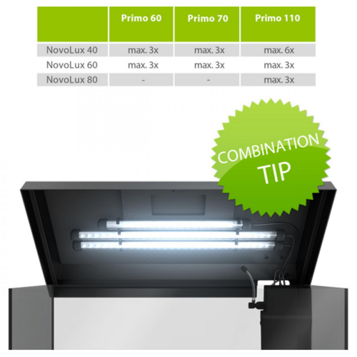 Visuel 4 du produit Éclairage aquarium LED blanc 60 - JUWEL Novolux - 60 cm