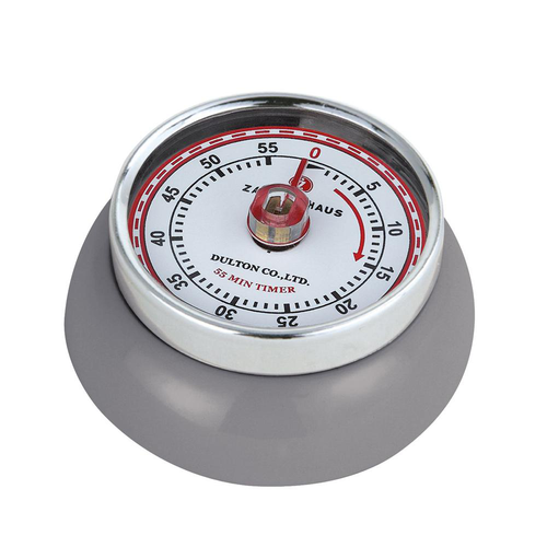 Visuel 1 du produit Minuteur en acier coloris gris Zassenhaus Speed - Ø 9,2 x H 4 cm