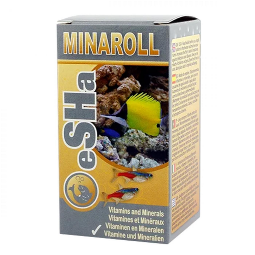 Visuel 1 du produit Minéraux et vitamines poissons d'aquarium ESHA Minaroll - 20ml