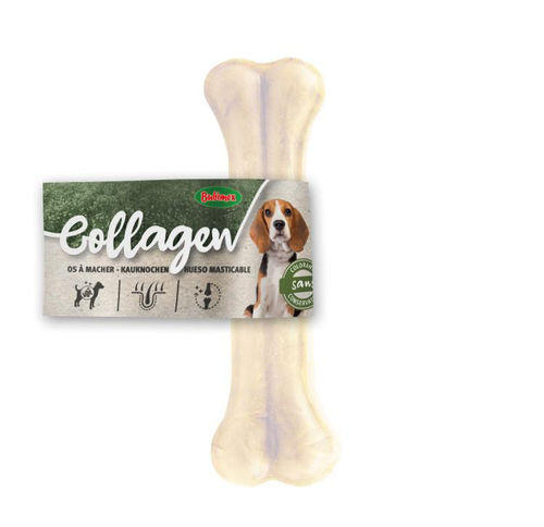 Visuel 1 du produit Os pour chien collagène pressé Bubimex - 13 cm