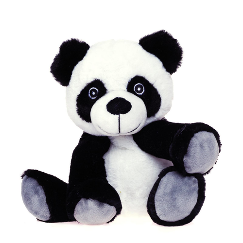 Visuel 1 du produit Bouillotte peluche panda coloris noir en grains de blé et lavande L'Artisan du bien-être