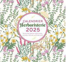 Visuel 1 du produit Calendrier mural "Herboristerie 2025" aux Éditions Rustica