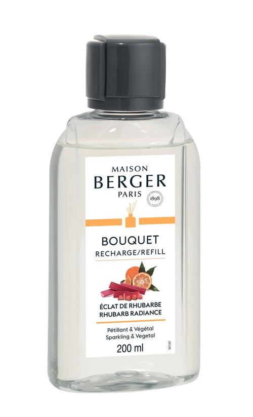Visuel 1 du produit Recharge de bouquet parfumé senteur éclat de rhubarbe Maison Berger - 200 ml