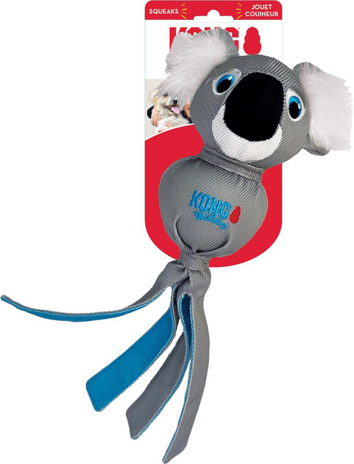 Visuel 3 du produit Jouet pour chien coloris bleu Wubba Zoo Koala Kong - Taille L