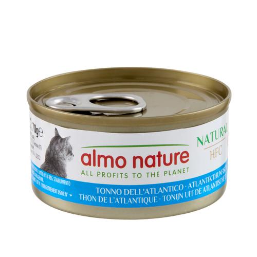 Visuel 1 du produit Pâtée pour chat HFC Natural au thon de l'Atlantique Almo Nature - 70 g
