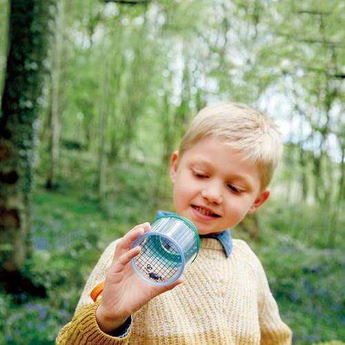 Visuel 3 du produit Boîte-loupe à exploration en plastique à base de plantes Hape à partir de 5 ans - 7,2 x 7,2 x 8,5 cm