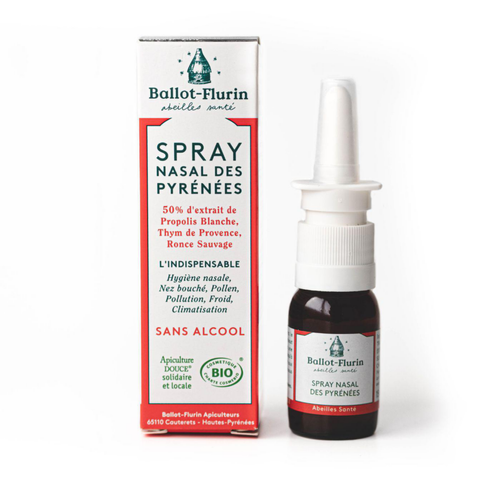 Visuel 1 du produit Spray nasal des Pyrénées Bio Ballot Flurin - 15 ml