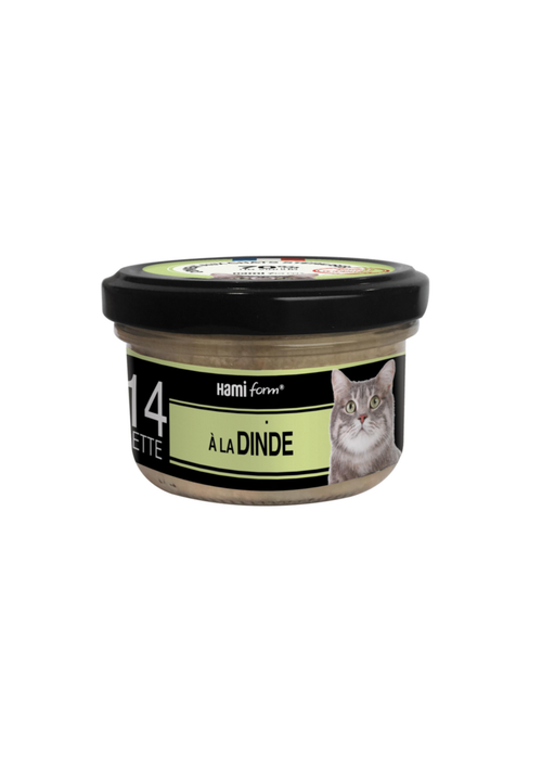 Visuel 1 du produit Cuisiné pour chat recette n°14 Dinde