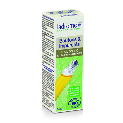 Visuel 1 du produit Roll'on bio boutons et impuretés Ladrôme - 5 ml