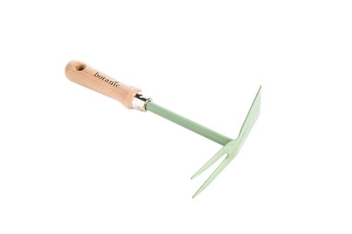 Visuel 3 du produit Lot d'outils à main pour le jardin coloris amande (transplantoir, serfouette, griffe) botanic® - 3 outils