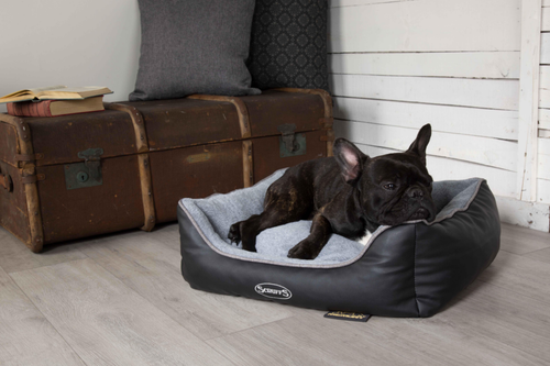 Visuel 6 du produit Corbeille à mémoire de forme pour chien et chat Château Scruffs – Taille S