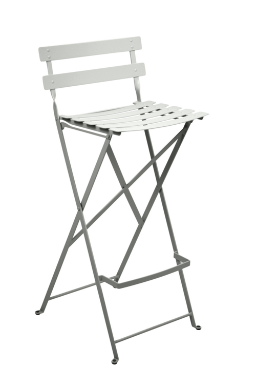 Visuel 14 du produit Tabouret haut Bistro en acier Fermob - 42 x 31 x 74 cm