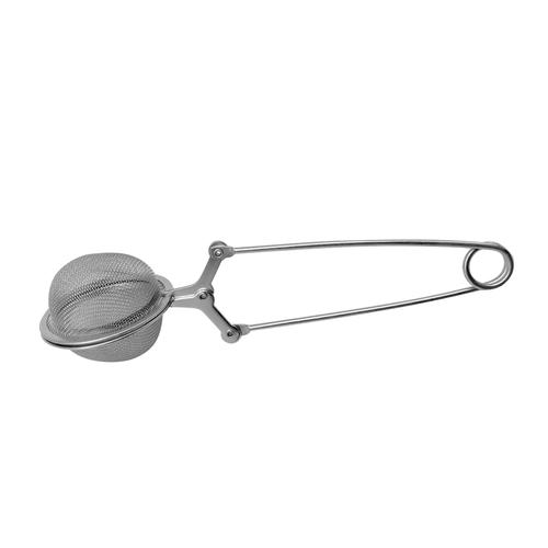 Visuel 1 du produit Pince à thé en inox argent Ideale - 16 x 4 x 3,5 cm