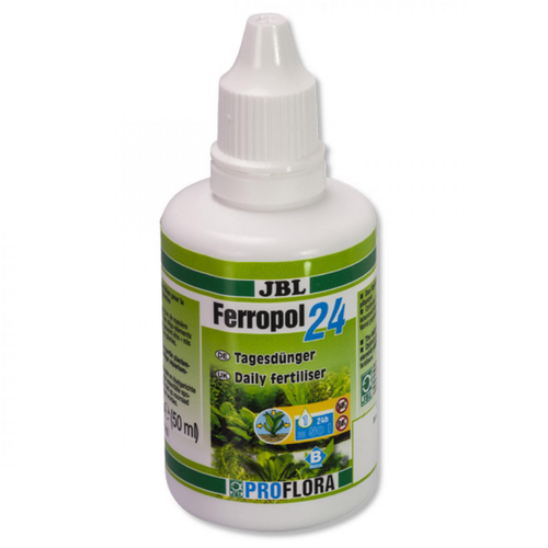 Visuel 1 du produit Engrais quotidien liquide pour plantes aquatiques Ferropol 24 JBL - 50ml