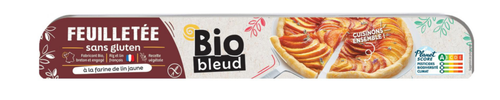 Visuel 1 du produit Pâte feuilletée bio sans gluten à la farine de lin jaune Biobleud - 250 g