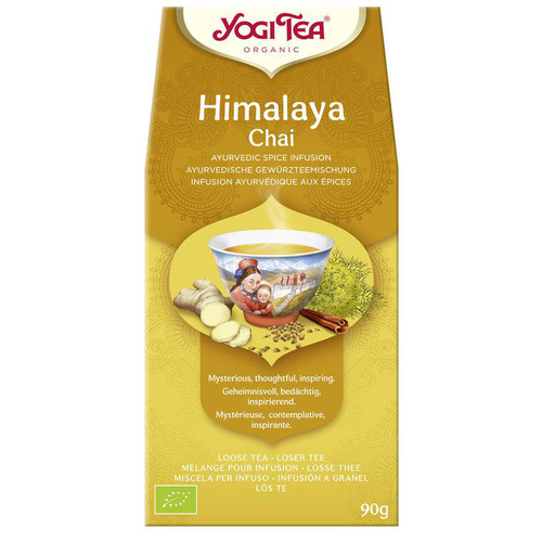 Visuel 1 du produit Himalaya chai vrac en pochon jaune de 90 g