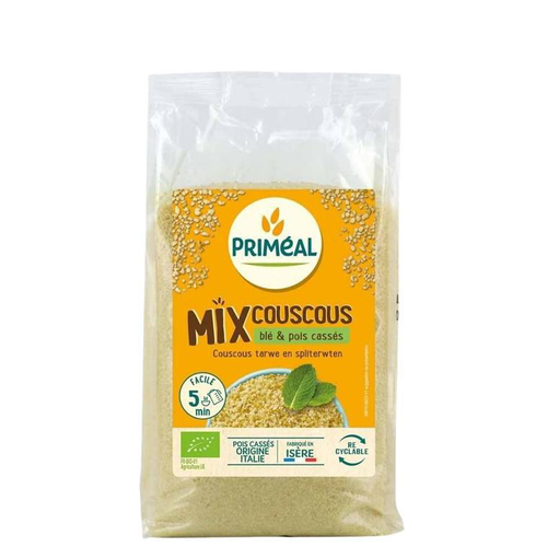 Visuel 1 du produit Mix'Couscous de blé et pois cassés bio Primeal - 400 g