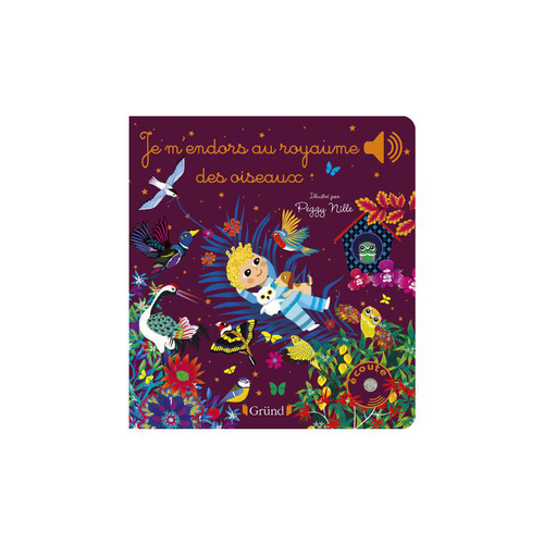 Visuel 1 du produit Livre "Je m'endors au royaume des oiseaux", Ed GRUND JEUNESSE