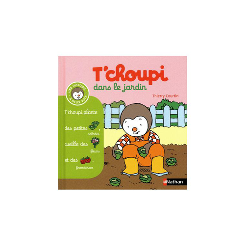 Visuel 1 du produit Le livre " T choupi dans le jardin " aux Éditions Nathan