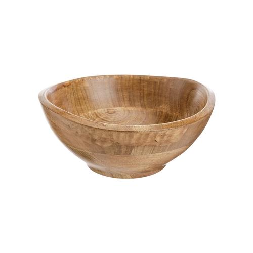 Visuel 1 du produit Bol rond en bois de manguier naturel - 17 x 16 x 8 cm