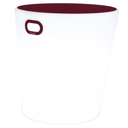 Visuel 1 du produit Tabouret lumineux Inoui coloris noir en polyéthylène Fermob - 44 cm