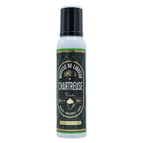 Visuel 1 du produit Mousse de liqueur de chartreuse verte Smoos - 120 ml