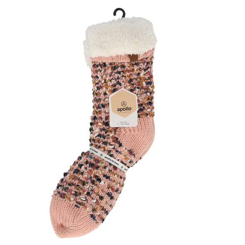 Visuel 3 du produit Chaussettes avec fourrure pour femme Apollo - taille unique