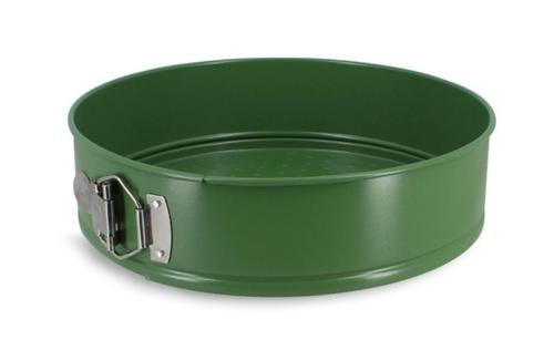 Visuel 1 du produit Moule à charnière en acier carbone Colorama olive - Ø 26 cm