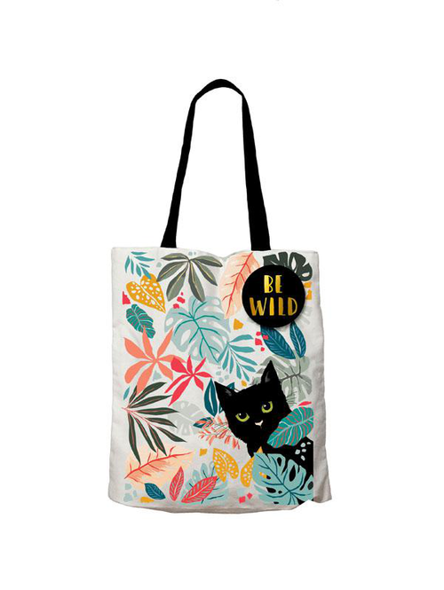 Visuel 1 du produit Sac tote bag be wild Cartesdart - 42 x 34 cm