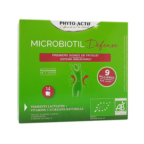 Visuel 1 du produit Microbiotil Défense Phyto-Actif - 14 sachets + étui