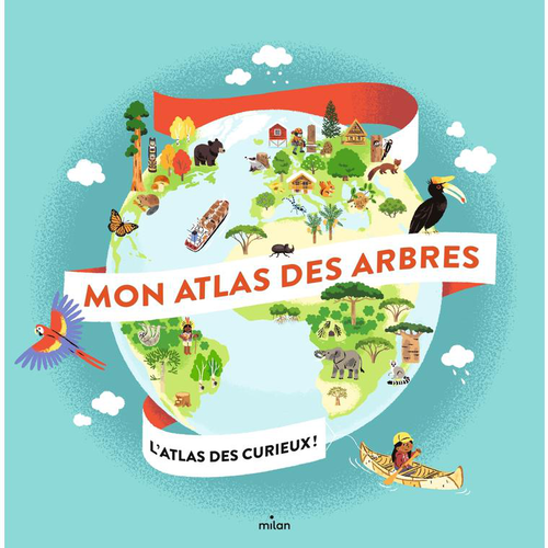 Visuel 1 du produit Mon atlas des arbres Éditions Milan