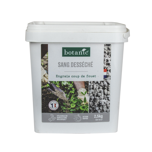 Visuel 1 du produit Sang desseché seau botanic® - 2,5 kg