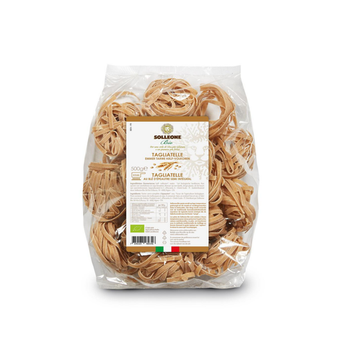 Visuel 1 du produit Tagliatelle au blé d'épeautre semi complète Solleone bio - 500 g
