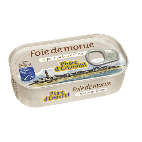 Visuel 1 du produit Foie de morue fumé - 121 gr