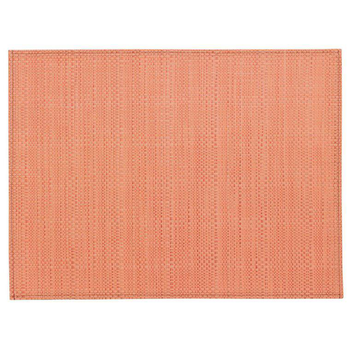 Visuel 1 du produit Set de table Canna coloris orange en polyester - 33 x 45 cm