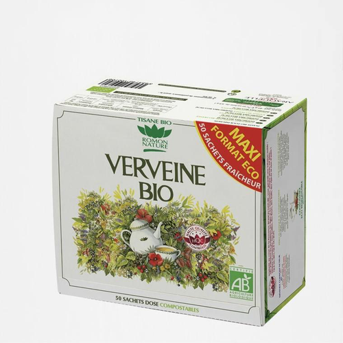 Visuel 1 du produit Tisane Verveine bio - 50 sachets