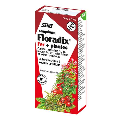 Visuel 1 du produit Complément fer + plantes Salus Floradix - 84 comprimés