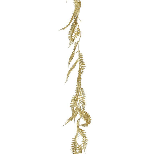 Visuel 1 du produit Guirlande de feuilles or - 180 cm