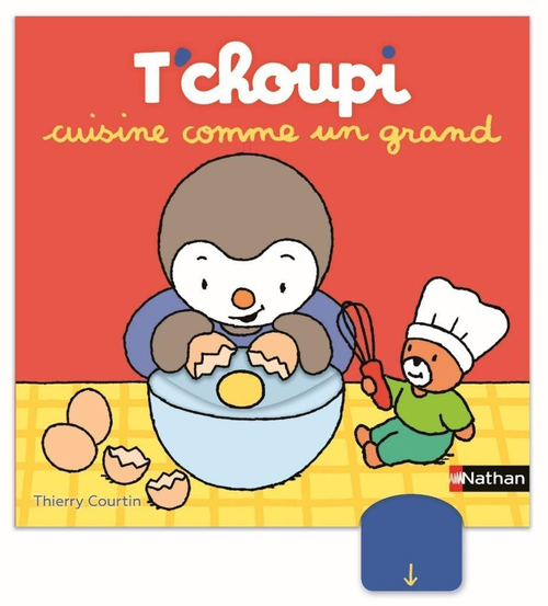 Visuel 1 du produit Livre T'choupi cuisine comme un grand aux Éditions Nathan - 10 pages