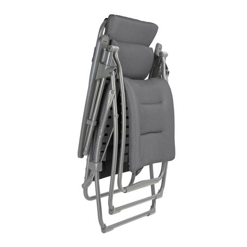 Visuel 2 du produit Fauteuil Futura Be Comfort bleu argenté clair 83 x 71 x 113 cm