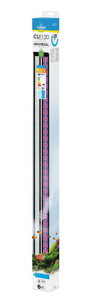 Visuel 1 du produit Rampe LED pour aquarium coloris noir Ciano - 120 cm