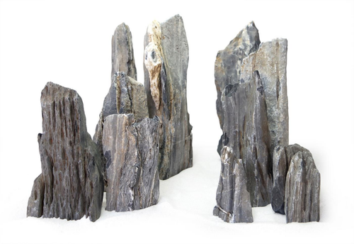 Visuel 1 du produit Décoration pour aquarium pierre stalagmit coloris gris Reptiles Planet - Taille S