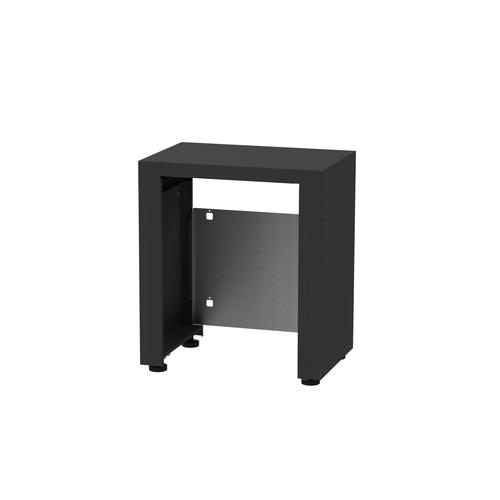 Visuel 1 du produit Meuble frigo noir Le Marquier - L 80 x P 55 cm