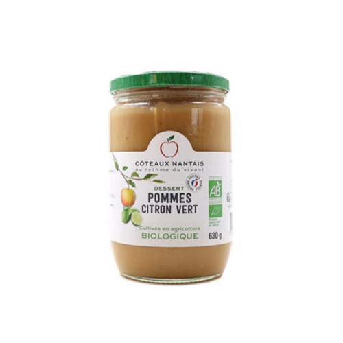 Visuel 1 du produit Dessert de pomme citron vert bio Coteaux Nantais - 30 g