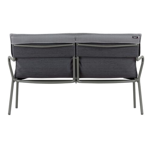 Visuel 4 du produit Canapé d'extérieur en aluminium coloris gris Vence BeComfort Lafuma - 123 x 69 x 70 cm