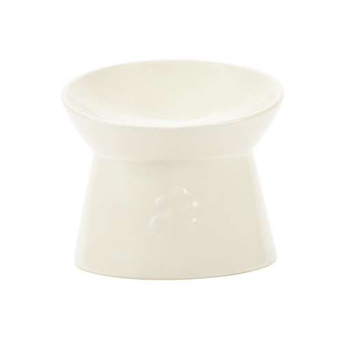 Visuel 1 du produit Gamelle surélevée pour chat Scruffs coloris beige