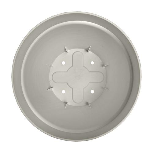Visuel 2 du produit Pot rond en plastique recyclé coloris blanc soie Elho Vibia Campana - Ø 40 x H 33,4 cm