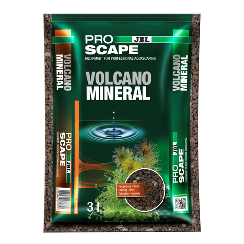 Visuel 1 du produit Sol de roche volcanique pour aquascaping coloris marron JBL Proscape Volcano Minéral Soil - 3 L