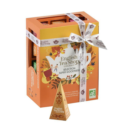 Visuel 2 du produit Sachets de thés pyramide prismes super goodness bio English Tea - 12 sachets