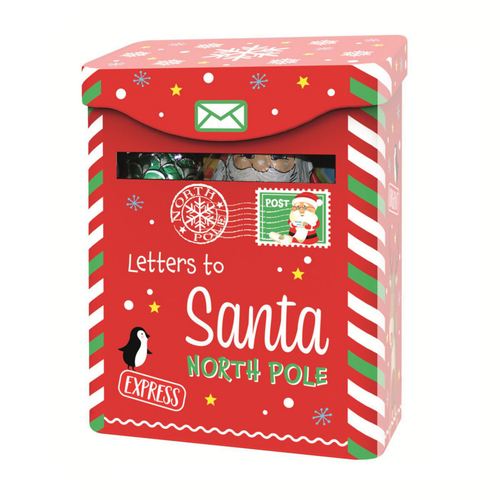 Visuel 1 du produit Boîte aux lettres en métal garnie de chocolats Windel - 132 g